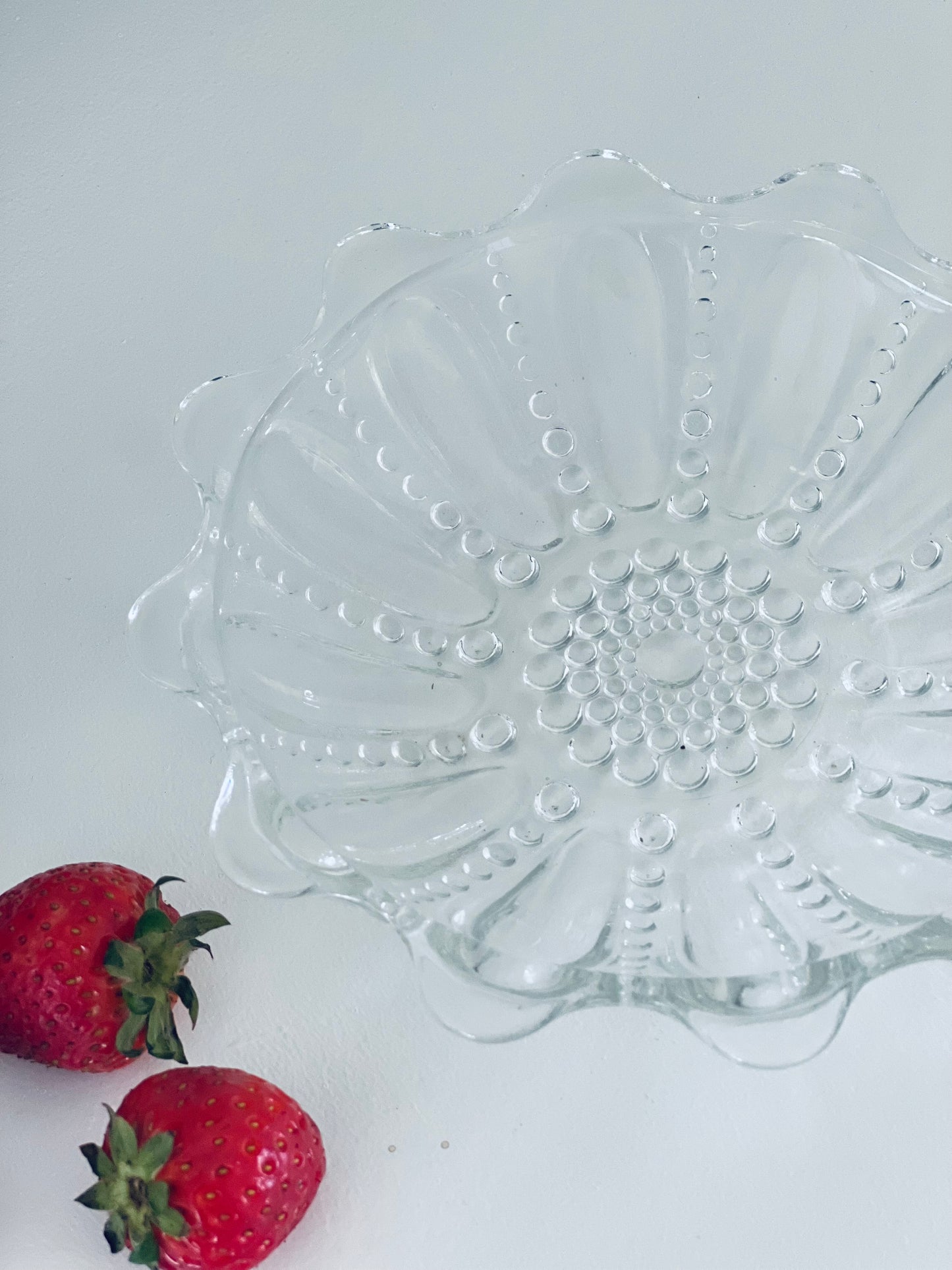 Pressed Glass Candy Dish