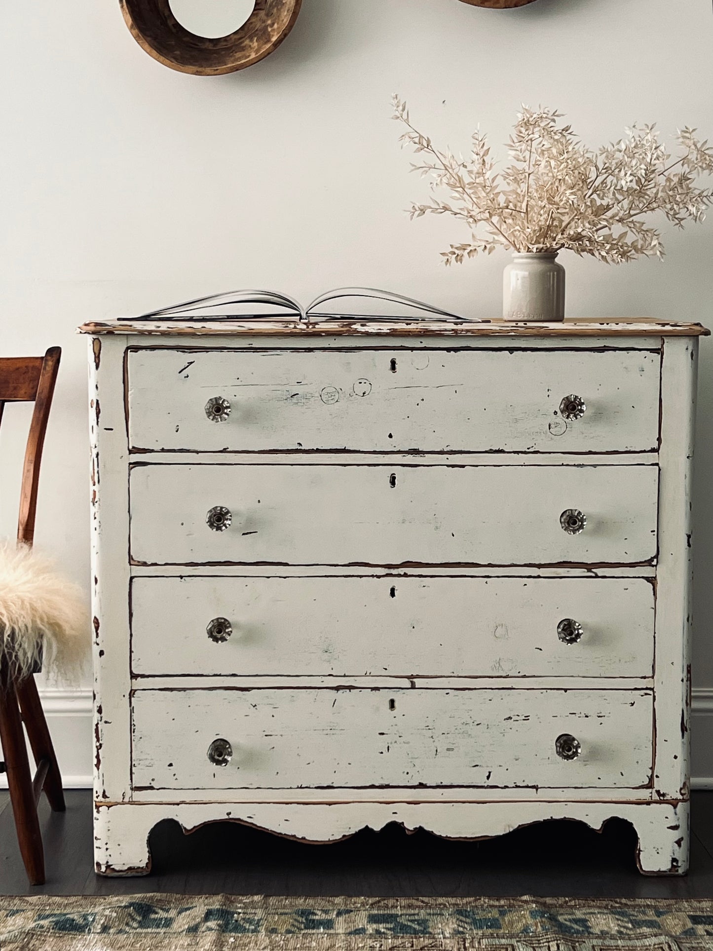 Antique Chest of Four Drawers