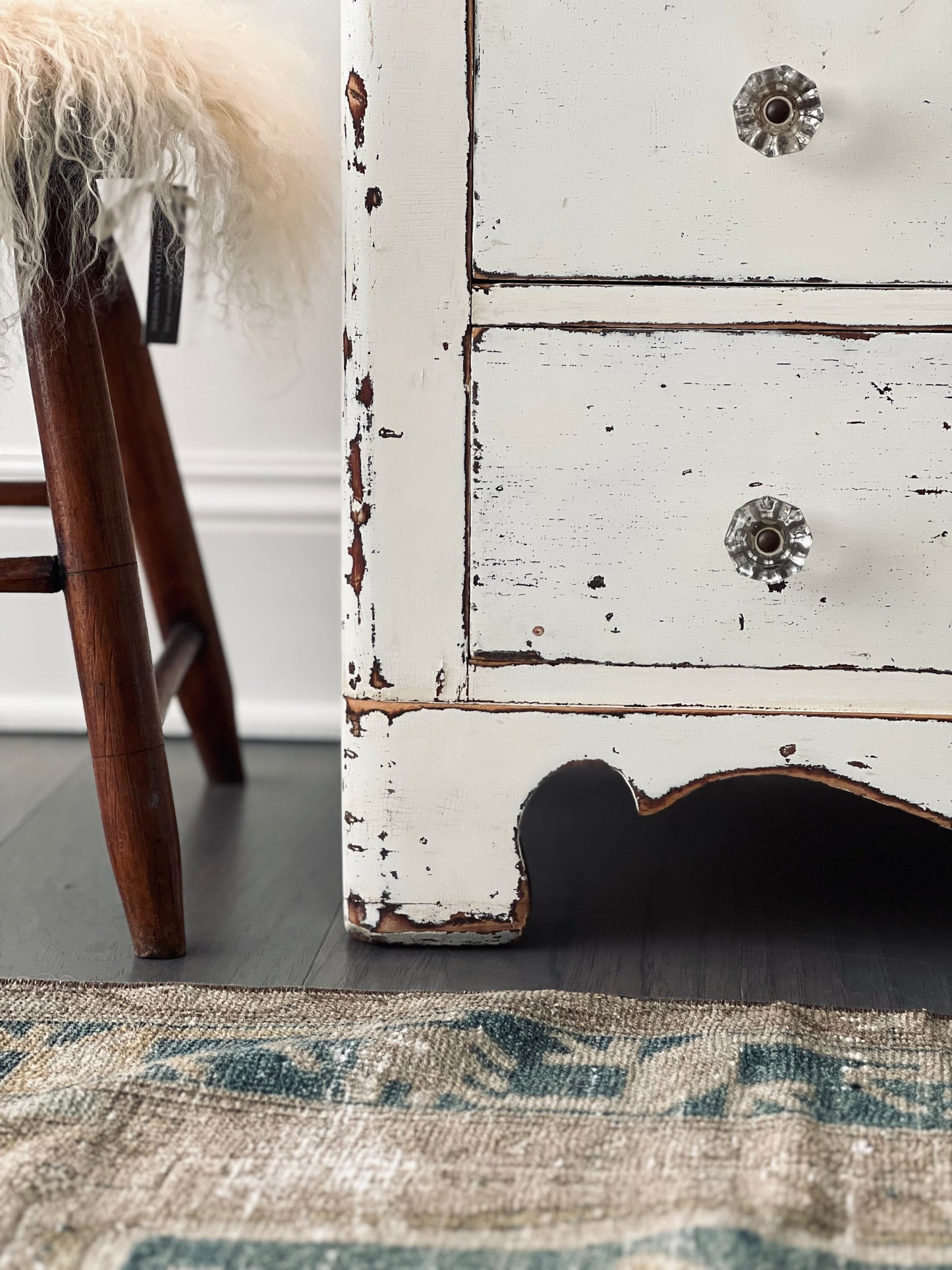 Antique Chest of Four Drawers