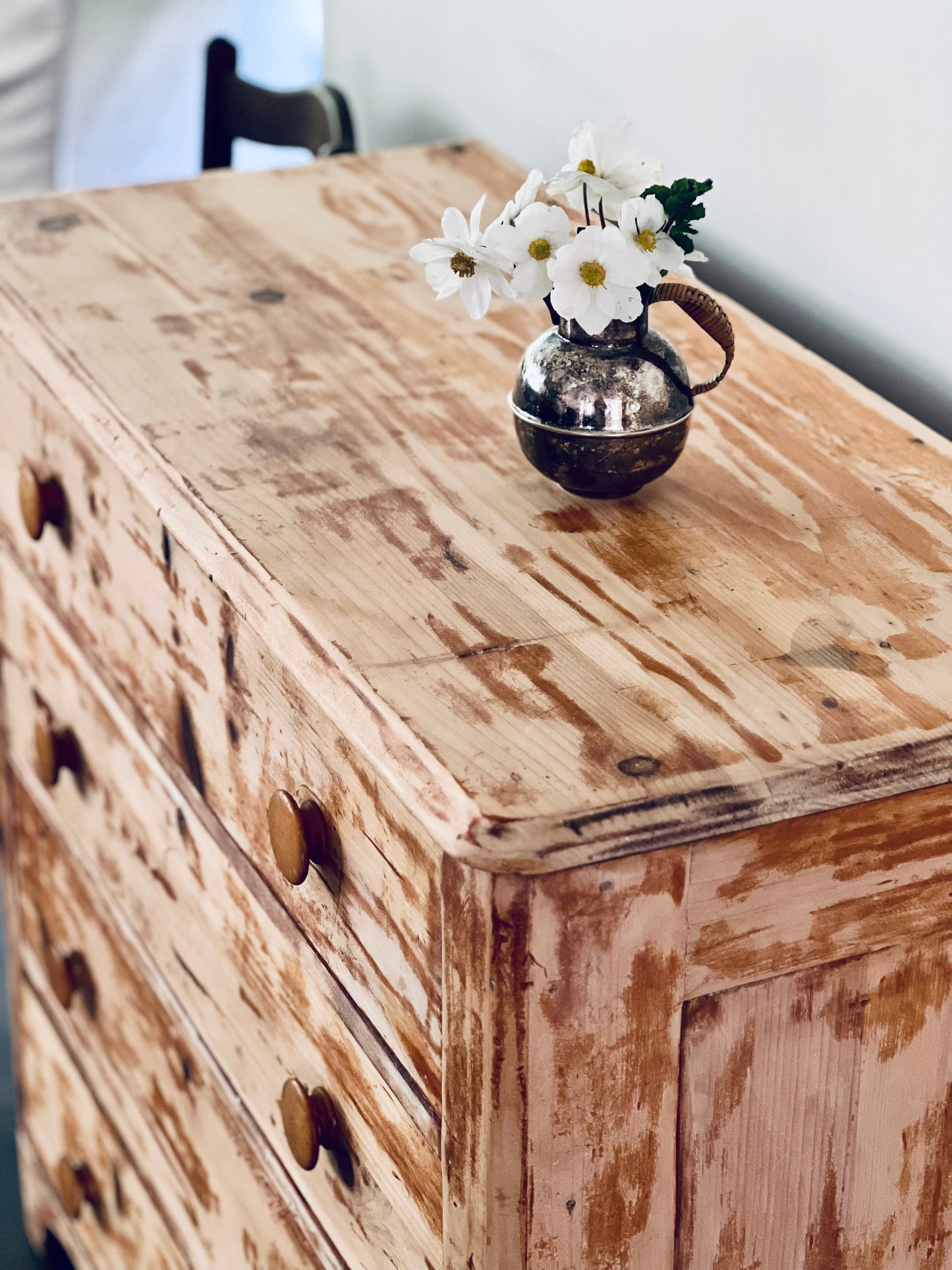 Antique Pine Chest of Drawers