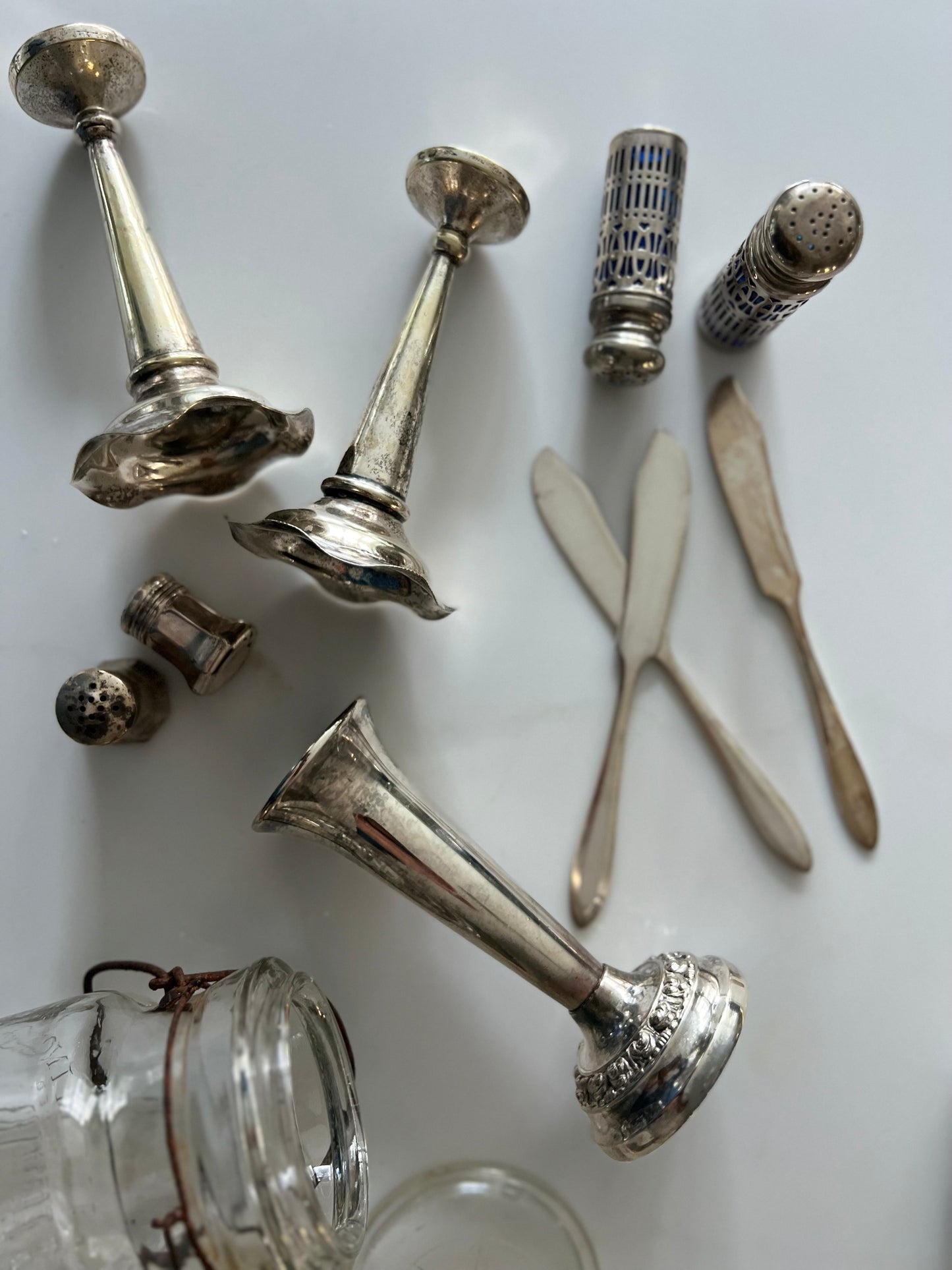 Silver Knives- Set of 3