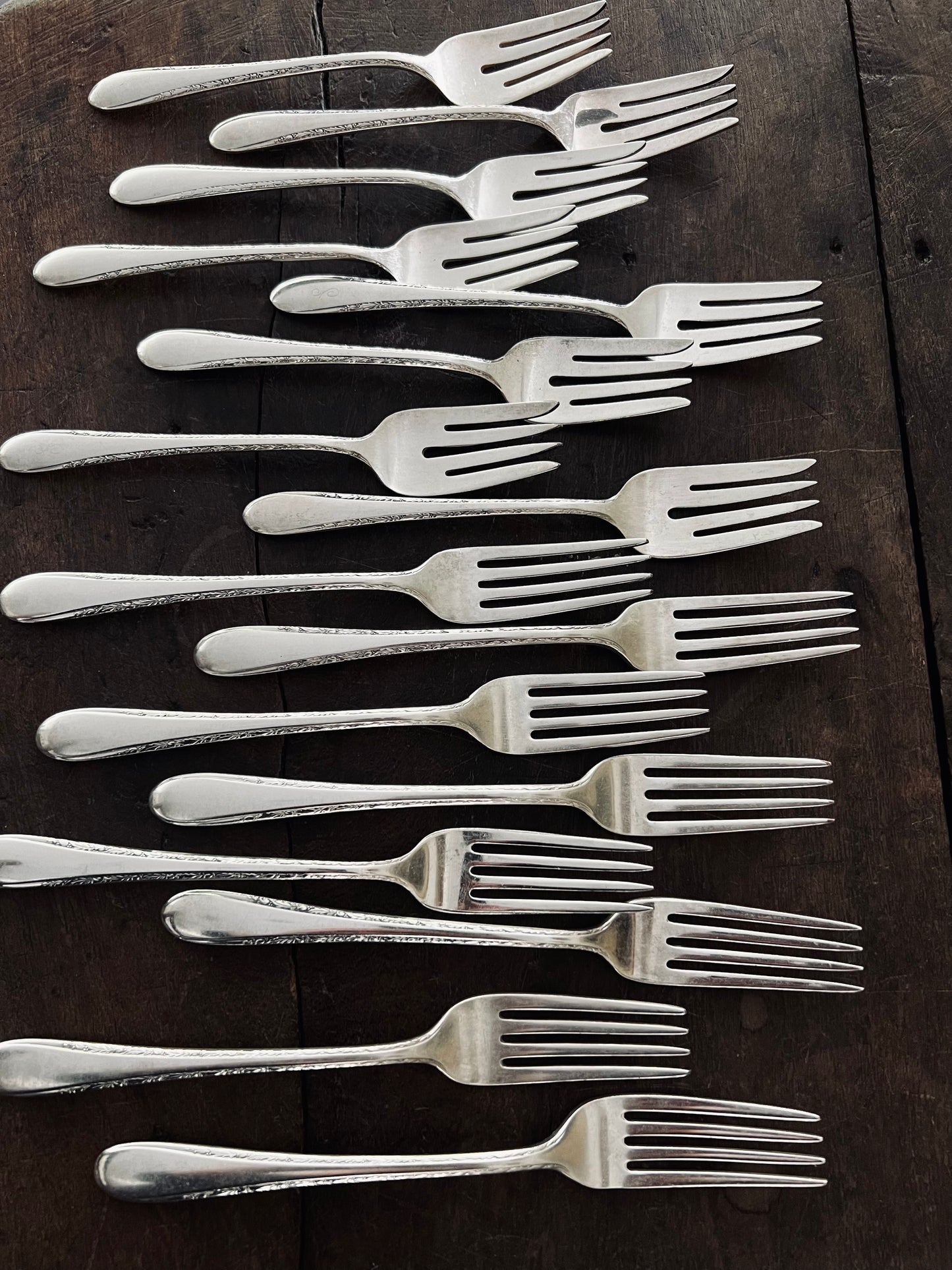 Vintage Silverware Set