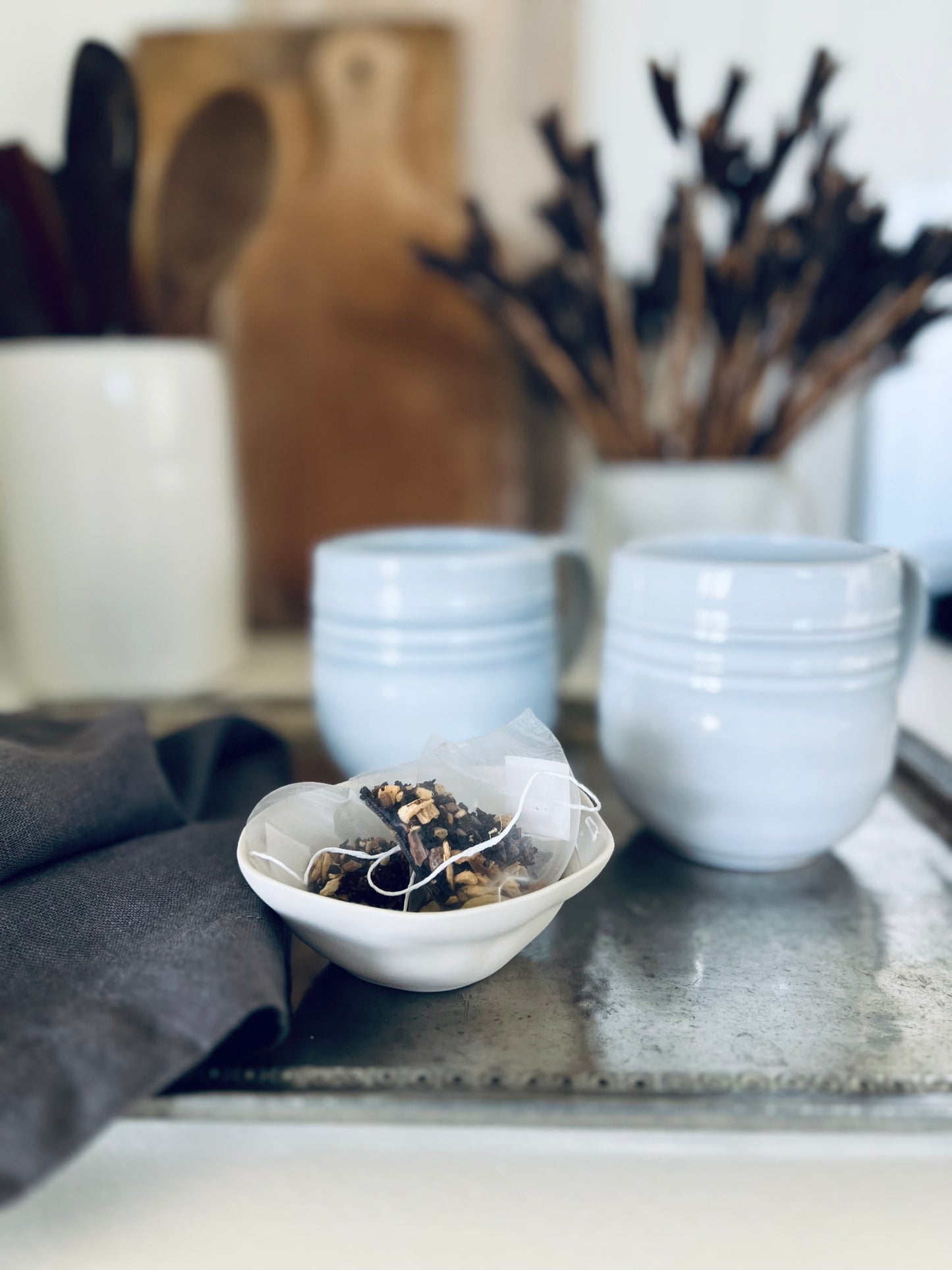 Vintage Italian Pewter Tray