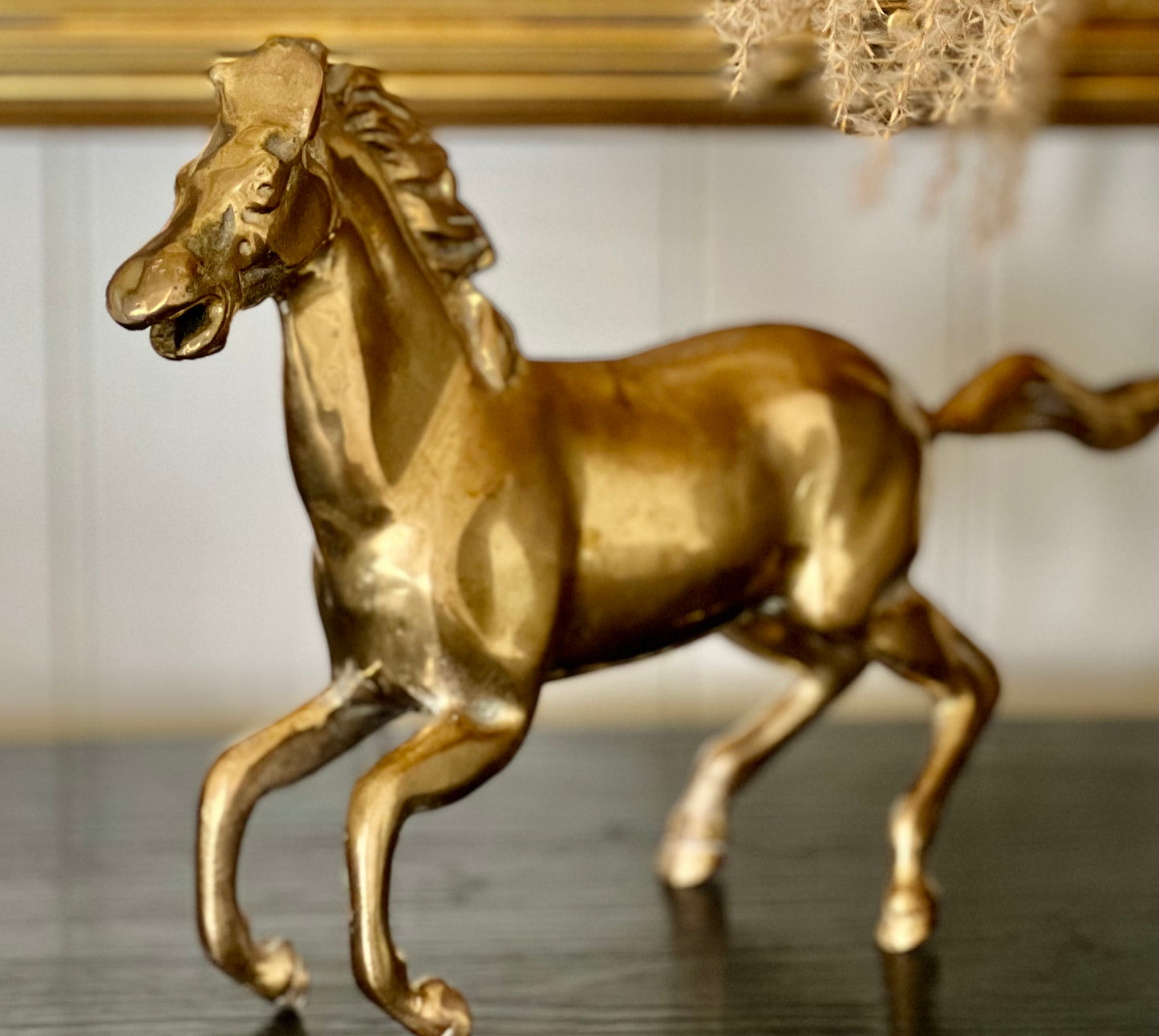 1950's Brass Horse