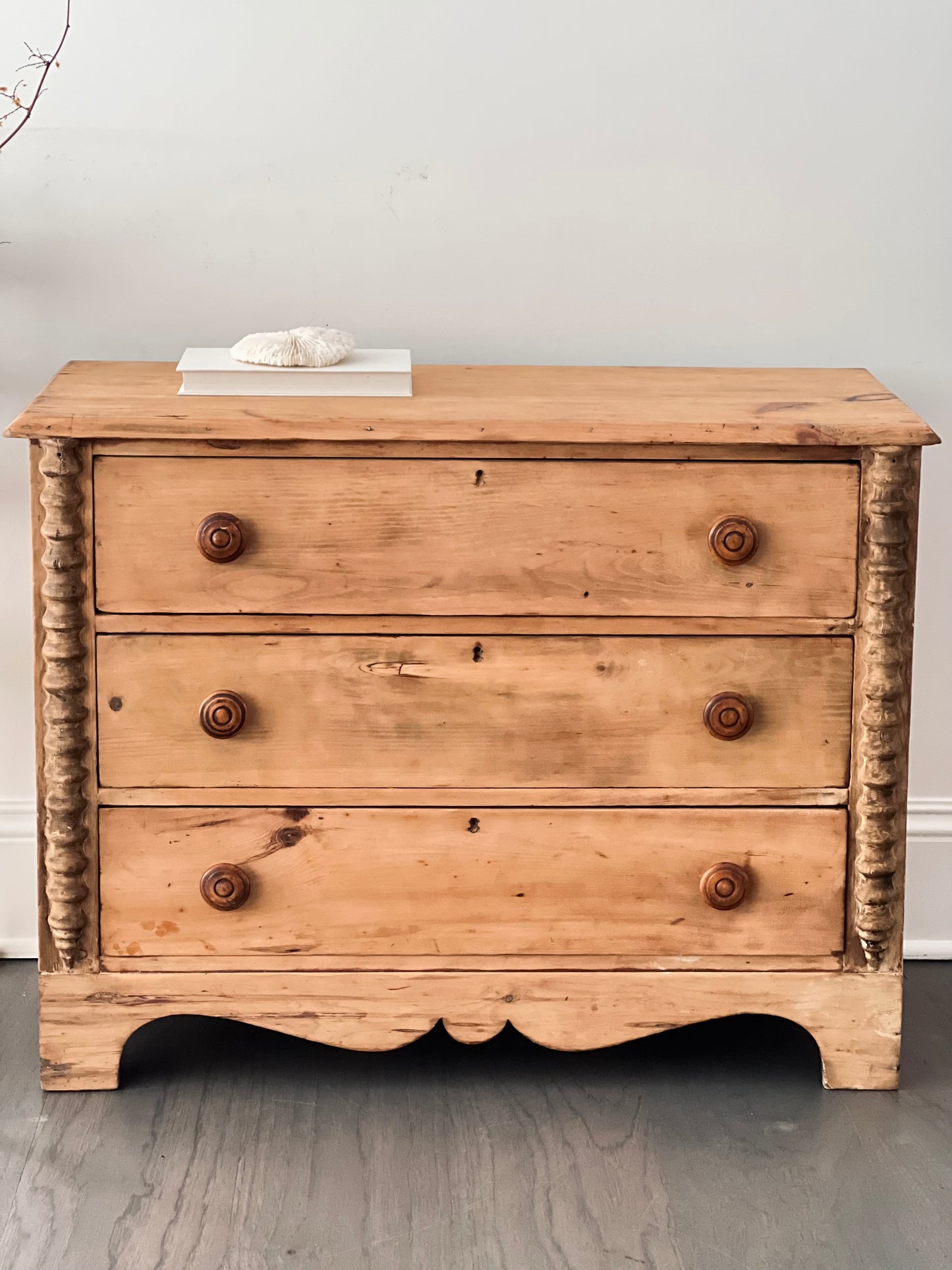 Antique Pine Chest of Drawers