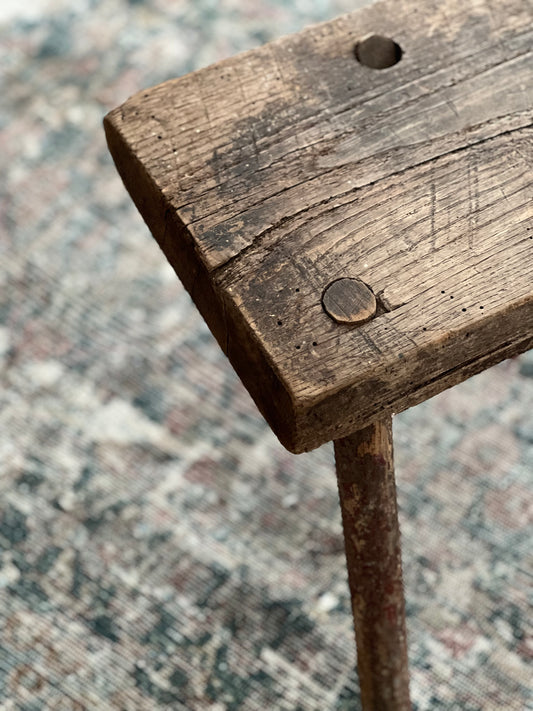 Antique Milking Stool