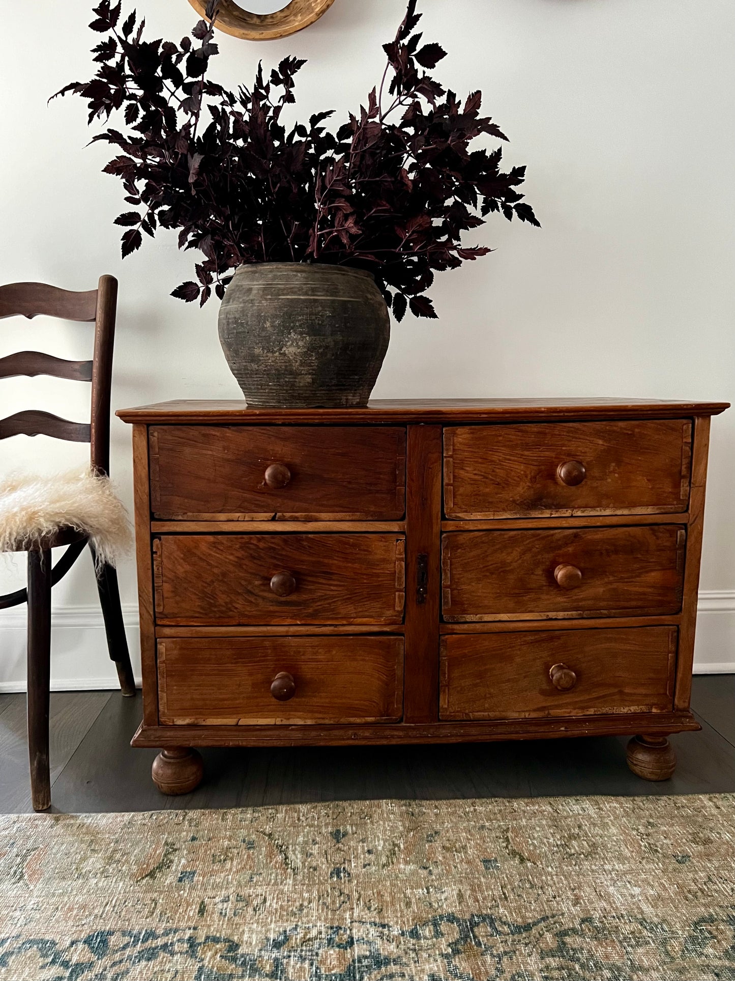 Vintage Chest of Six Drawers