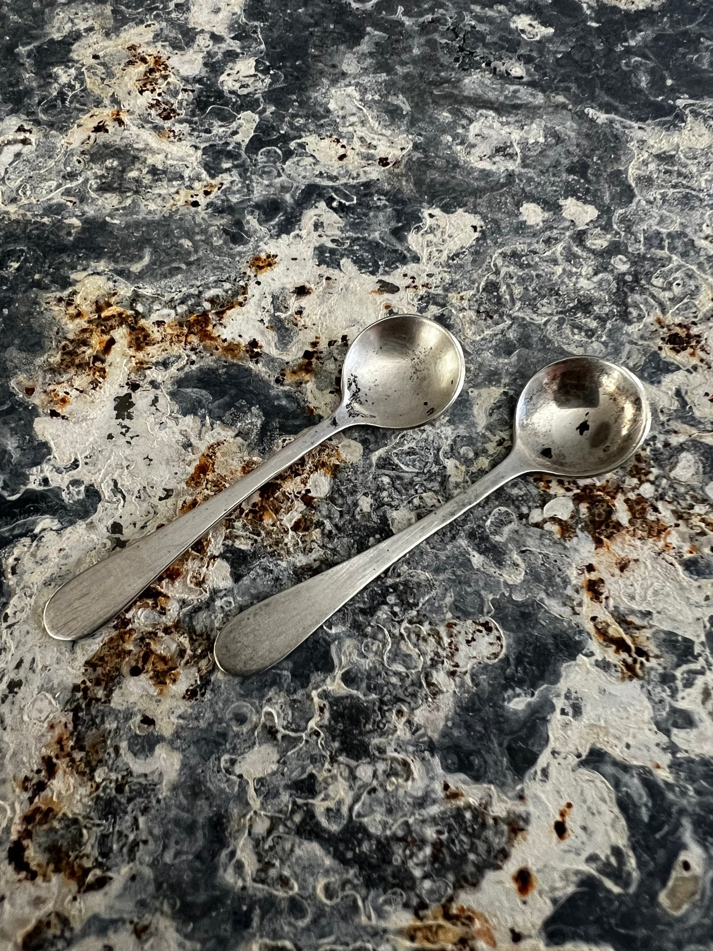 Sterling Silver Salt Spoon