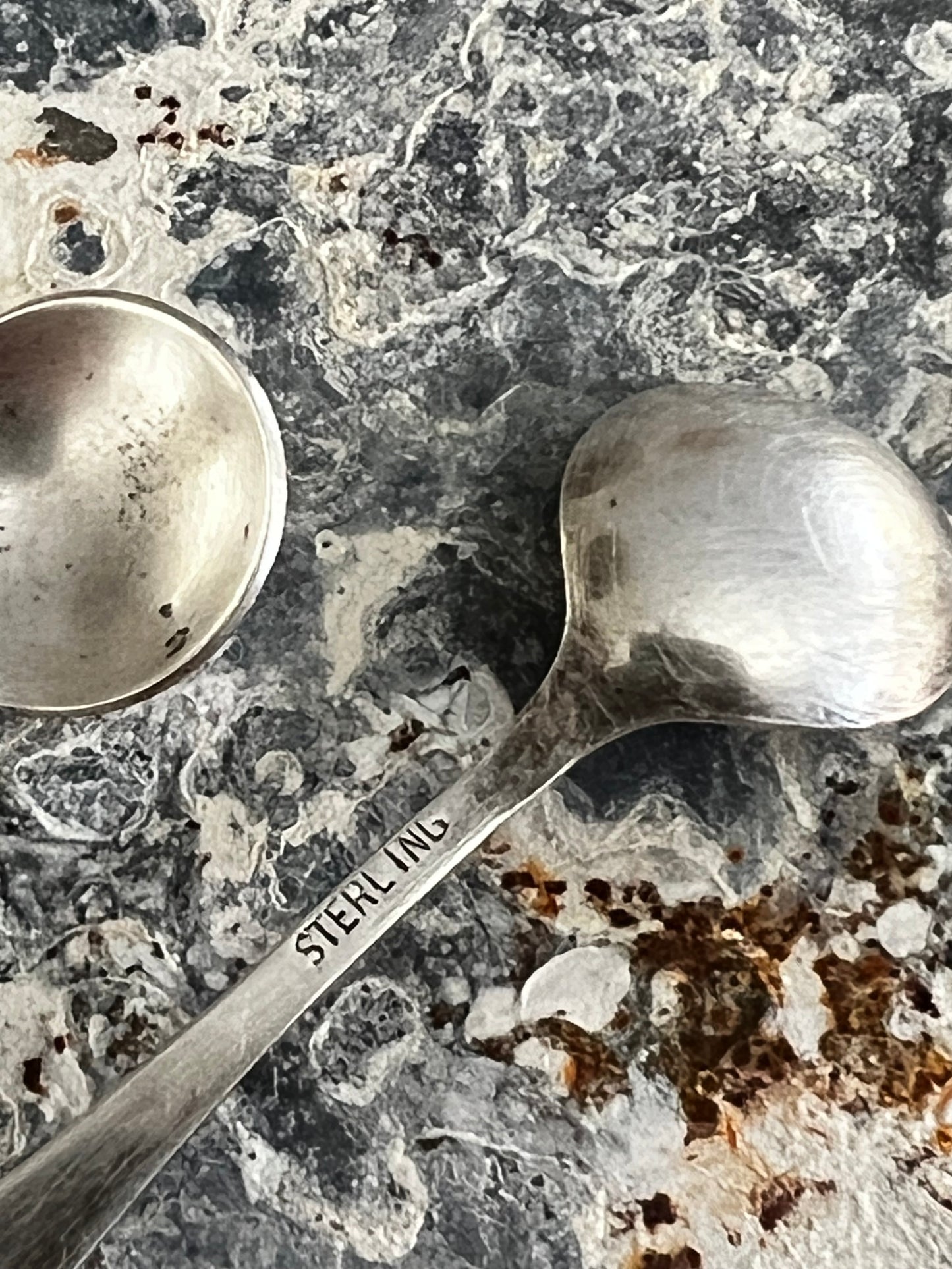 Sterling Silver Salt Spoon