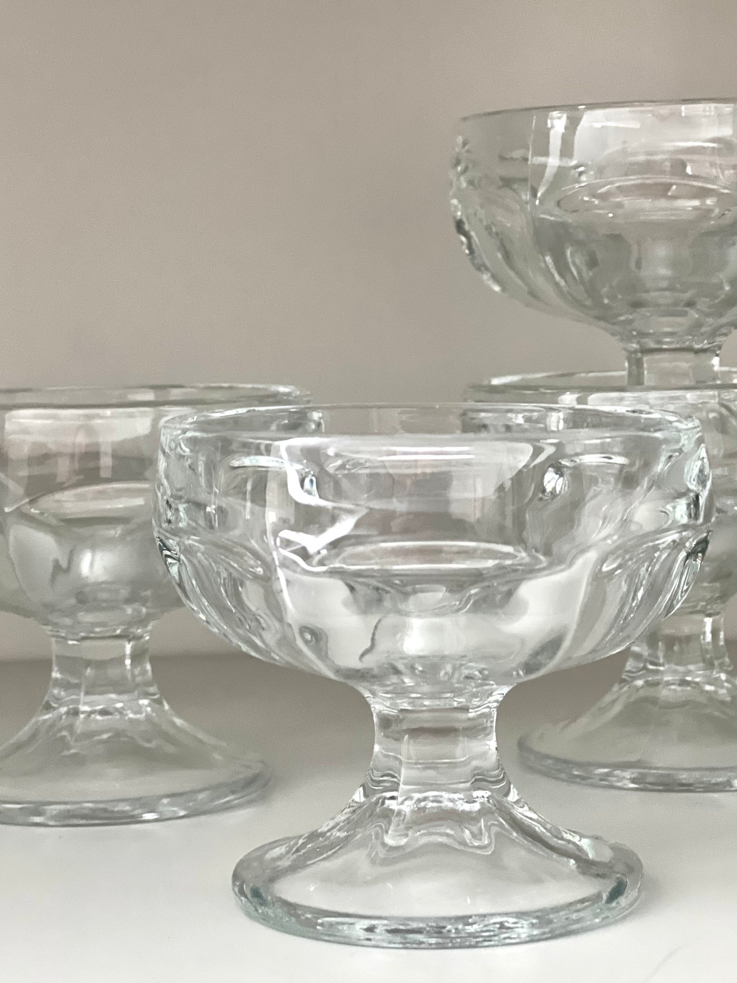 Vintage Glass Bowls (Set of 8)