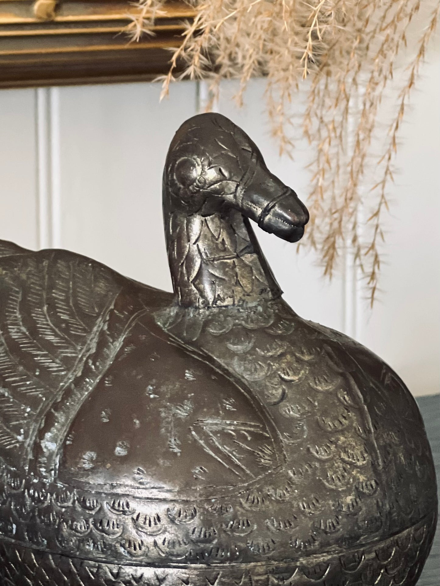 Vintage Betel Nut Duck Box