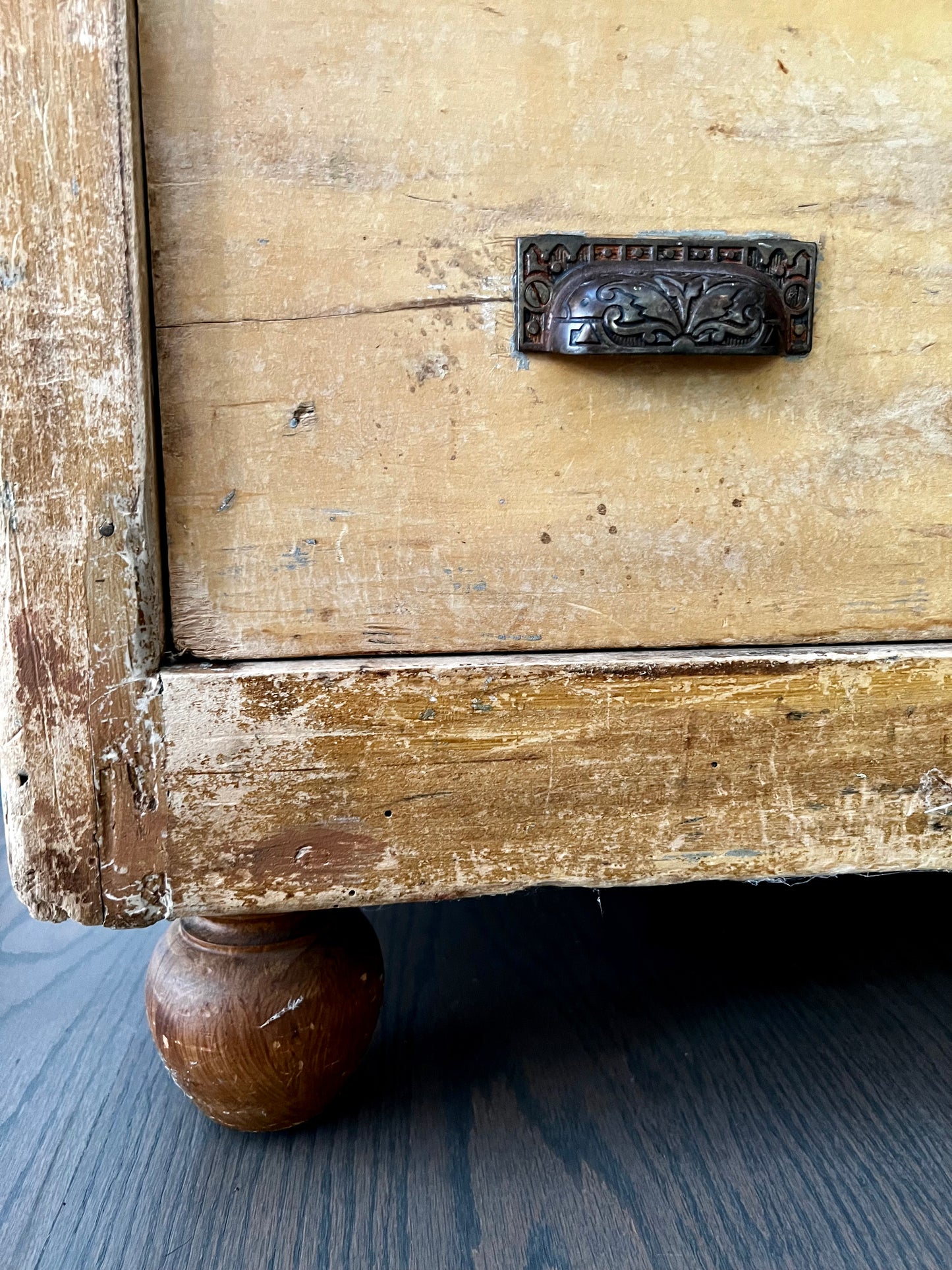 Vintage 3 Drawer Kitchen Dresser