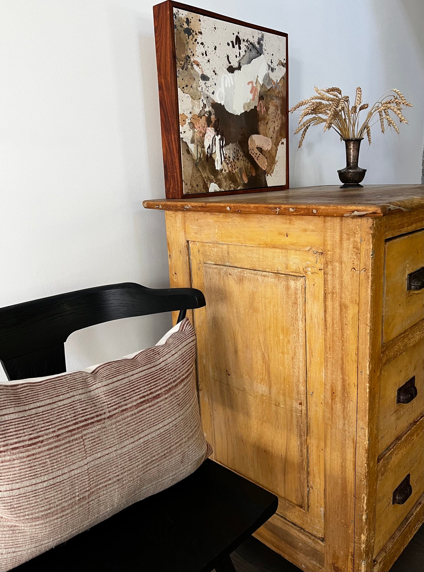 Vintage 3 Drawer Kitchen Dresser