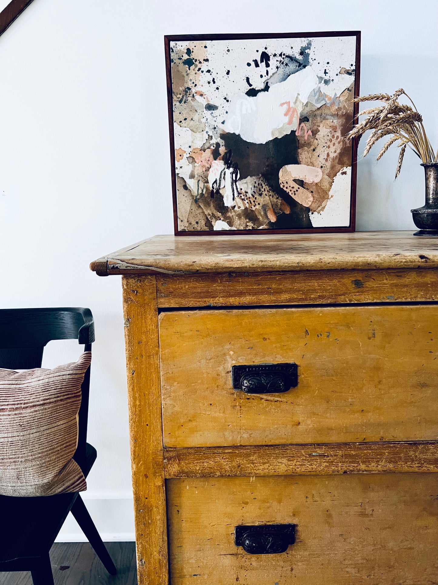 Vintage 3 Drawer Kitchen Dresser