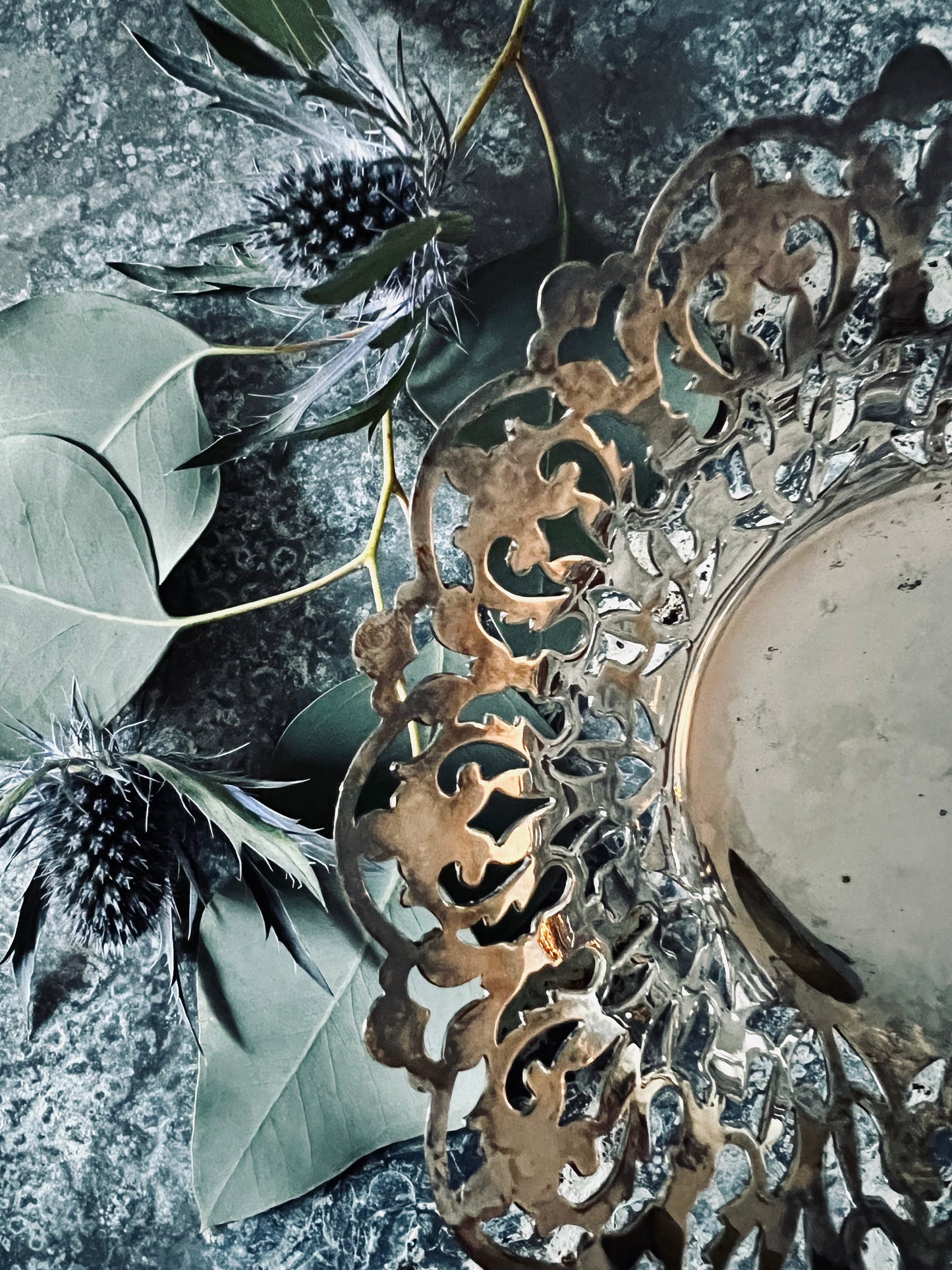 Silver Filigree Bowl