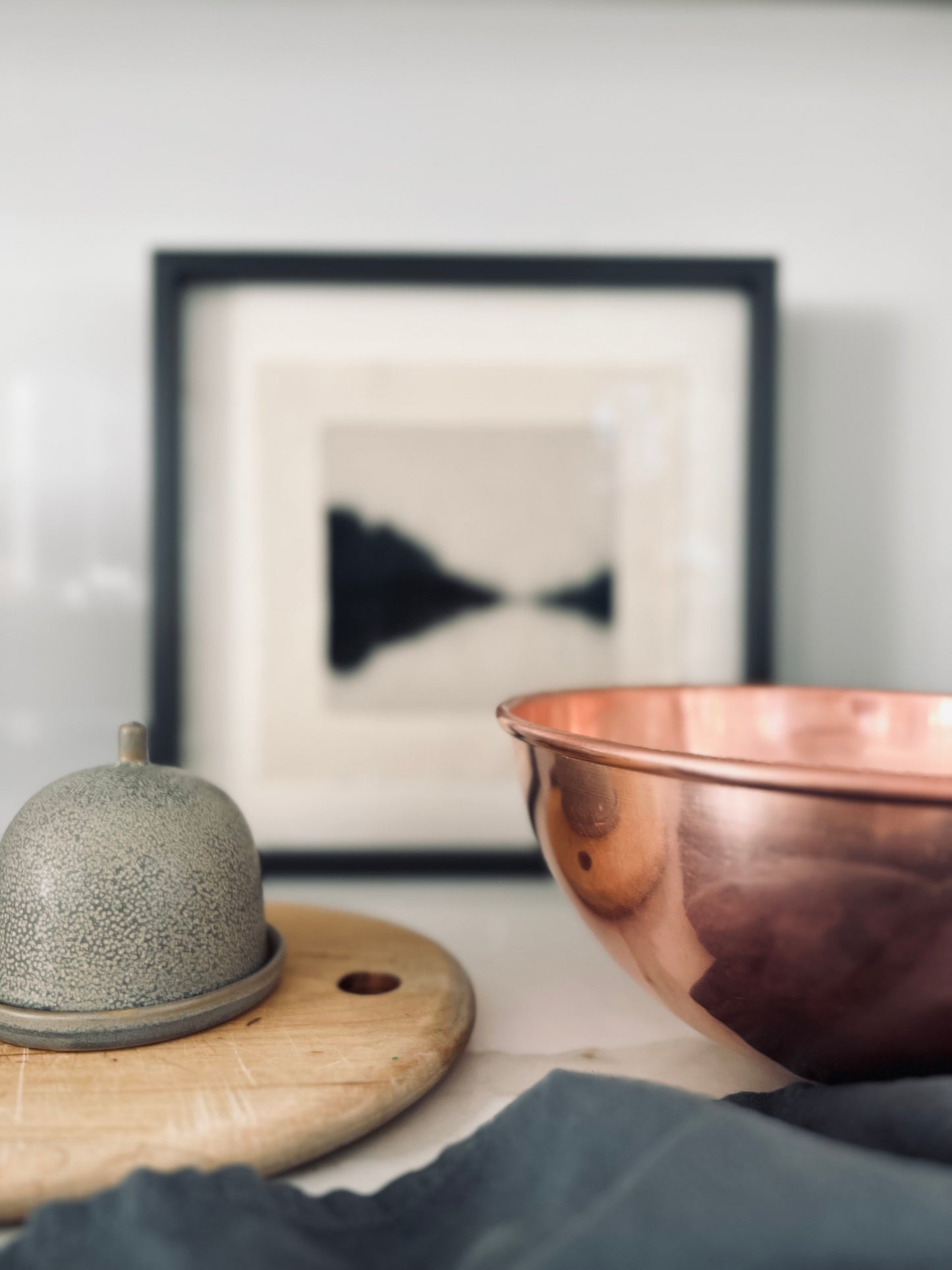 Vintage Copper Mixing Bowl